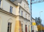Żyrardów. Stacyjny dworek przy kolei