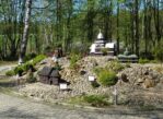 Myczkowce. Makiety świątyń nad zalewem