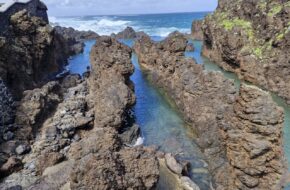 Seixal Welon Panny Młodej i czarna plaża