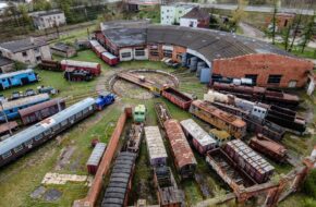 Jarocin Tu działają kolejowi entuzjaści