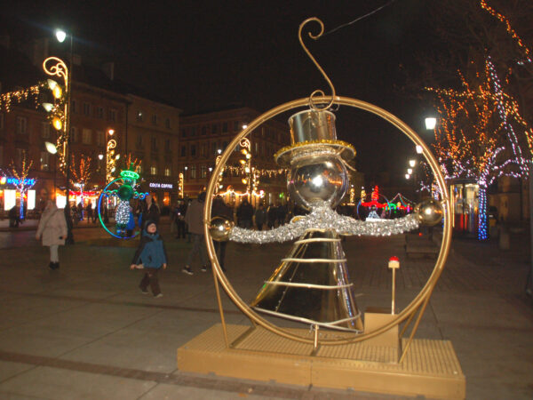 Warszawa. Skromnie. Świąteczne iluminacje 2025